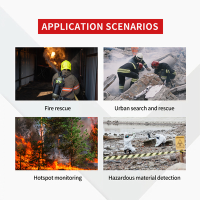 Handheld Thermal Imaging Camera Firefighting TIC for Firefighters Real-Time Heat Mapping and Victim Location
