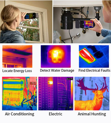 Hot Sale USB C Type Thermal Imaging Camera 256*192 Resolution ABS Material Designed for Android Phones ODM Customization