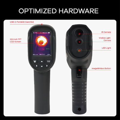 LSJ Handheld Thermal Imaging Camera Industrial Use Infrared USB Thermal Image Equipment LCD Household Thermometer for Machine