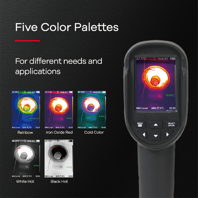 LSJ Handheld Thermal Imaging Camera Industrial Use Infrared USB Thermal Image Equipment LCD Household Thermometer for Machine