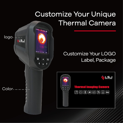 LSJ Handheld Thermal Imaging Camera Industrial Use Infrared USB Thermal Image Equipment LCD Household Thermometer for Machine