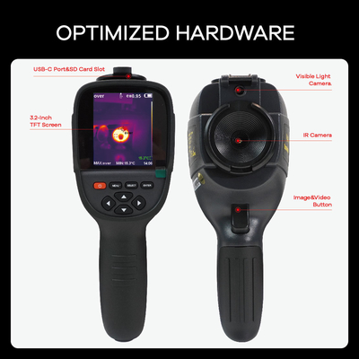 High Resolution Portable Industrial IR Thermal Imager Camera 256*192 Infrared Imaging Handheld and Accurate