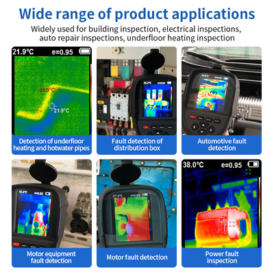 High Resolution 384*288 Industrial Use Handheld Thermal Imager Environmental Test Infrared Camera Scope Accessory