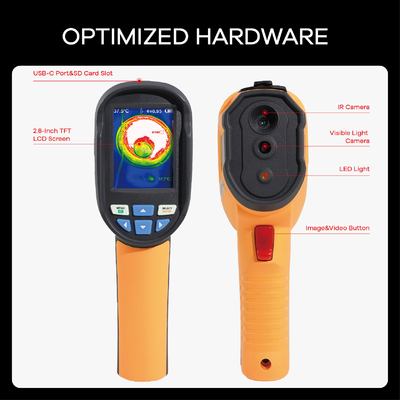 Higher Resolution 120*90 Handheld Infrared Thermal Imager Camera for Water Pipe Leak