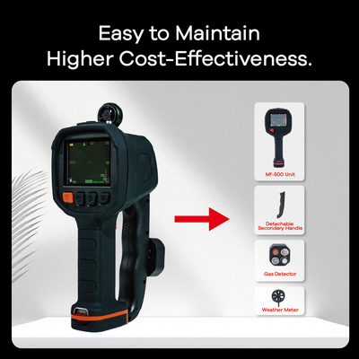 High Resolution Infrared Thermal Lmaging Camera for Temperature Measurement, Wind Speed, Distance Measurement
