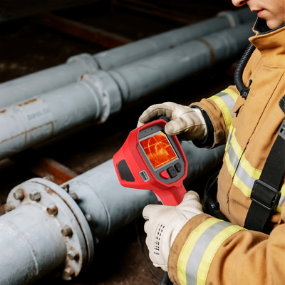 Multi-Purpose Thermal Imaging Infrared Gas Camera 30+ Chemicals Supported for Firefighting Applications