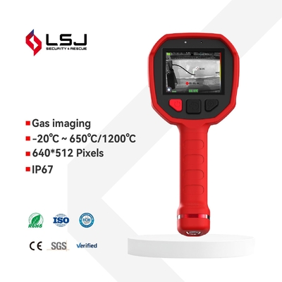 Thermal Imaging Dual Technology Infrared Multi-Gas Leak Detector Fire Emergency Rapid Response