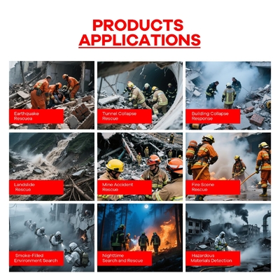 Firefighting Infrared Gas Leak Detector for 30+ Hazardous Chemicals Detection